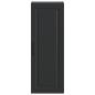 Preview: Wandschrank 33 x 34,5 x 90 cm Holzwerkstoff Schwarz