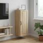 Preview: ARDEBO.de - Wandschrank 33 x 34,5 x 90 cm Holzwerkstoff Sonoma-Eiche