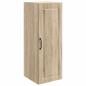 Preview: Wandschrank 33 x 34,5 x 90 cm Holzwerkstoff Sonoma-Eiche
