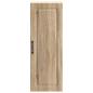 Preview: Wandschrank 33 x 34,5 x 90 cm Holzwerkstoff Sonoma-Eiche