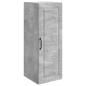Preview: Wandschrank 33 x 34,5 x 90 cm Holzwerkstoff Betongrau