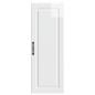 Preview: Wandschrank 33 x 34,5 x 90 cm Holzwerkstoff Hochglanz Weiß