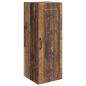 Preview: Wandschrank 33 x 34,5 x 90 cm Holzwerkstoff Altholz