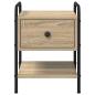 Preview: Nachttisch Sonoma-Eiche 35 x 36,5 x 47 cm Holzwerkstoff