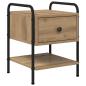 Preview: Nachttisch 2 Stk. Artisan-Eiche 35 x 36,5 x 47 cm Holzwerkstoff