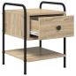 Preview: Nachttisch 2 Stk. Sonoma-Eiche 35 x 36,5 x 47 cm Holzwerkstoff