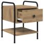 Preview: Nachttisch Artisan-Eiche 35 x 36,5 x 47 cm Holzwerkstoff