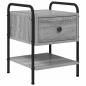 Preview: Nachttisch Grau Sonoma 35 x 36,5 x 47 cm Holzwerkstoff