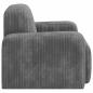 Preview: Sessel Hellgrau Cord