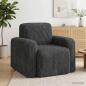 Preview: ARDEBO.de - Sessel Dunkelgrau Cord