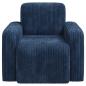 Preview: Sessel Marineblau Cord