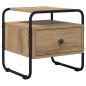 Preview: Nachttisch 2 Stk. Artisan-Eiche 40 x 39,5 x 40 cm Holzwerkstoff