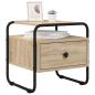 Preview: Nachttisch Sonoma-Eiche 40 x 39,5 x 40 cm Holzwerkstoff