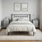 Preview: ARDEBO.de - Nachttisch 2 Stk. Grau Sonoma 35 x 36,5 x 61 cm Holzwerkstoff
