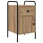 Preview: ARDEBO.de - Nachttisch Artisan-Eiche 35 x 36,5 x 61 cm Holzwerkstoff
