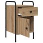 Preview: Nachttisch Artisan-Eiche 35 x 36,5 x 61 cm Holzwerkstoff