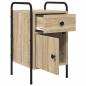 Preview: Nachttisch Sonoma-Eiche 35 x 36,5 x 61 cm Holzwerkstoff