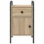 Preview: Nachttisch Sonoma-Eiche 35 x 36,5 x 61 cm Holzwerkstoff