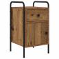 Preview: Nachttisch 2 Stk. Altholz 35 x 36,5 x 61 cm Holzwerkstoff