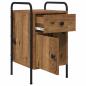 Preview: Nachttisch 2 Stk. Altholz 35 x 36,5 x 61 cm Holzwerkstoff