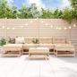 Preview: ARDEBO.de - 7-tlg. Garten-Lounge-Set Massivholz Kiefer