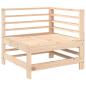 Preview: 5-tlg. Garten-Lounge-Set Massivholz Kiefer