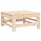 Preview: 5-tlg. Garten-Lounge-Set Massivholz Kiefer