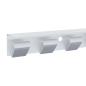 Preview: Streifenvorhang-Hakenleiste Silbern 1 m Edelstahl