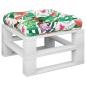 Preview: Palettenkissen Mehrfarbig 58x58x10 cm Oxford-Gewebe