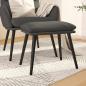 Preview: ARDEBO.de - Fußhocker Dunkelgrau 45x29,5x35 cm Stoff