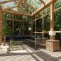 Preview: ARDEBO.de - 6-tlg. Garten-Lounge-Set mit Auflagen Poly Rattan Grau