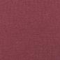 Preview: 3-Sitzer-Sofa mit Hocker Weinrot 180 cm Stoff