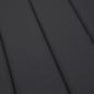 Preview: Sonnenliegen-Auflage Schwarz 186x58x4 cm Oxford-Gewebe