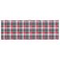 Preview: Sonnenliegen-Auflage Rot Karomuster 186x58x4 cm Oxford-Gewebe