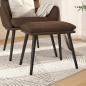 Preview: ARDEBO.de - Fu?hocker Braun 45x29,5x35 cm Stoff