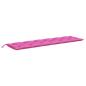 Preview: Gartenbank-Auflage Rosa 200x50x7 cm Stoff