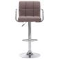 Preview: Barhocker Taupe Stoff