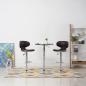 Preview: ARDEBO.de - Barhocker 2 Stk. Braun Kunstleder