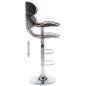 Preview: Barhocker 2 Stk. Braun Kunstleder