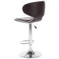 Preview: Barhocker 2 Stk. Braun Kunstleder