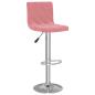 Preview: Barhocker 2 Stk. Rosa Samt