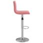 Preview: Barhocker 2 Stk. Rosa Samt