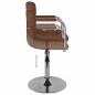 Preview: Barhocker Braun Stoff