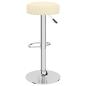 Preview: Barhocker 2 Stk. Creme Stoff