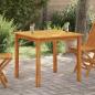 Preview: ARDEBO.de - Gartentisch 85x85x74 cm Massivholz Akazie