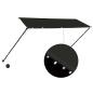 Preview: Einziehbare Markise mit LED 300×150 cm Anthrazit