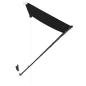 Preview: Einziehbare Markise mit LED 300×150 cm Anthrazit