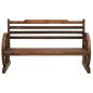 Preview: Gartenbank 112 cm Massivholz Tanne