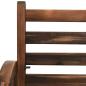 Preview: Gartenbank 112 cm Massivholz Tanne
