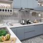 Preview: ARDEBO.de - Selbstklebende Möbelfolie Grau 500 x 90 cm PVC
